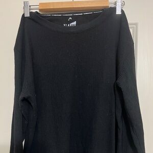 Head thermal shirt and pants set - Black XL